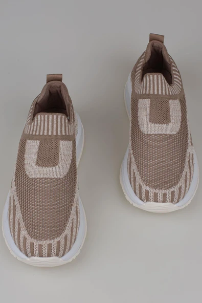 M2S Bej Naturex Erkek Bağcıksız Ultra Hafif Dokuma Spor - Resim 5