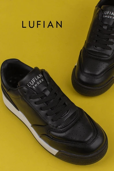 Lufian Siyah Noah Erkek Sneaker Ayakkabı - Resim 6