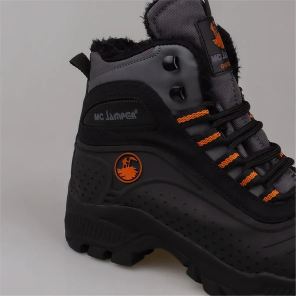 Trend Adımlar Füme Kalın Taban Unisex Trekking Bot - 3