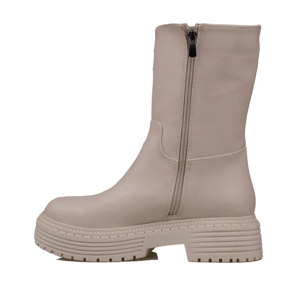 Pierre Cardin Krem Bağcıksız Postal Bot PC-52419 - 3