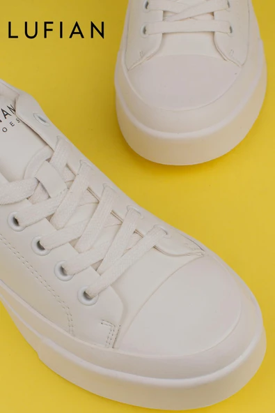 Lufian Beyaz Lufian Mia Kadın Sneaker Ayakkabı - Resim 6