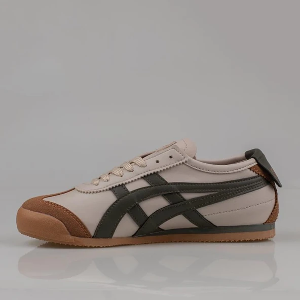 Tayger Bej Sıfır Taban Unisex Sneaker - Resim 3