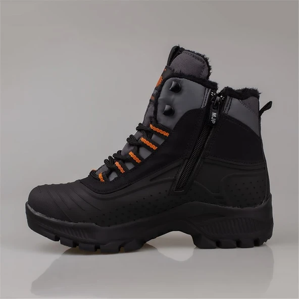 Trend Adımlar Füme Kalın Taban Unisex Trekking Bot - 4