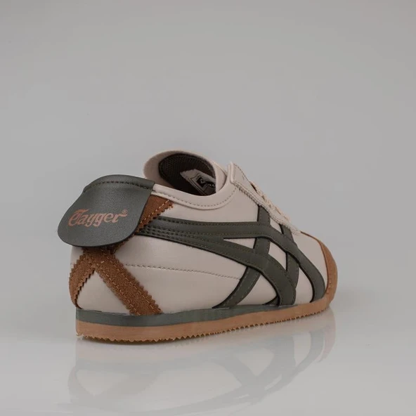 Tayger Bej Sıfır Taban Unisex Sneaker - Resim 4