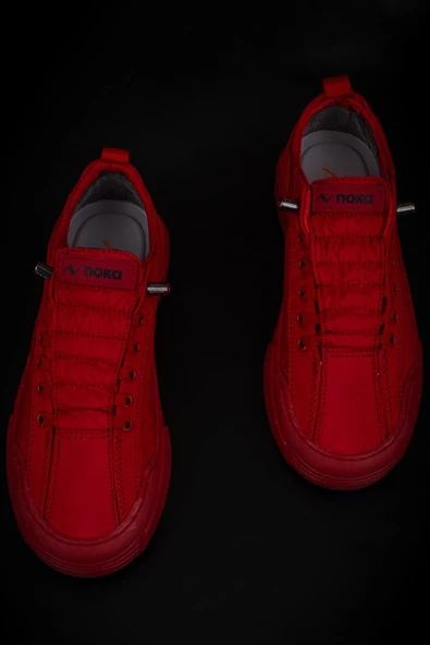 M2S Kırmızı Champ Unisex Lastikli Sneaker - Resim 7