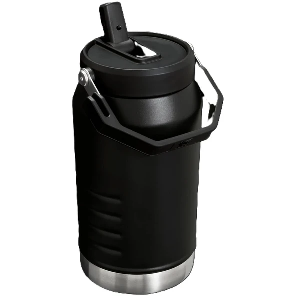 Stanley The IceFlow Flip Straw 2.0 Jug 1.90L / 64oz Black 2.0 AS1013085038 - 2