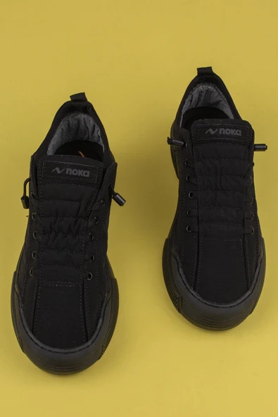 M2S Siyah Champ Erkek Lastik Sneaker - 6