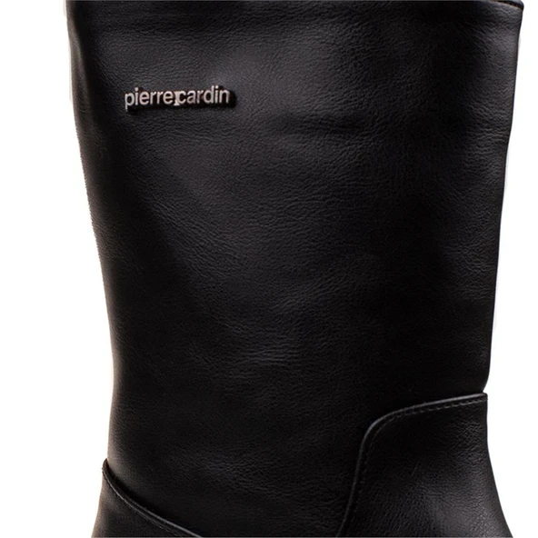 Pierre Cardin Siyah Bağcıksız Postal Bot PC-52419 - Resim 5