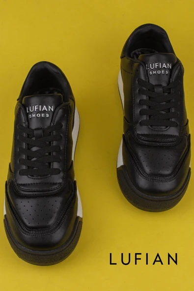Lufian Siyah Noah Erkek Sneaker Ayakkabı - Resim 5