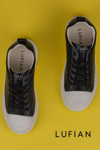 Lufian Siyah Lufian Mia Kadın Sneaker Ayakkabı - Resim 5