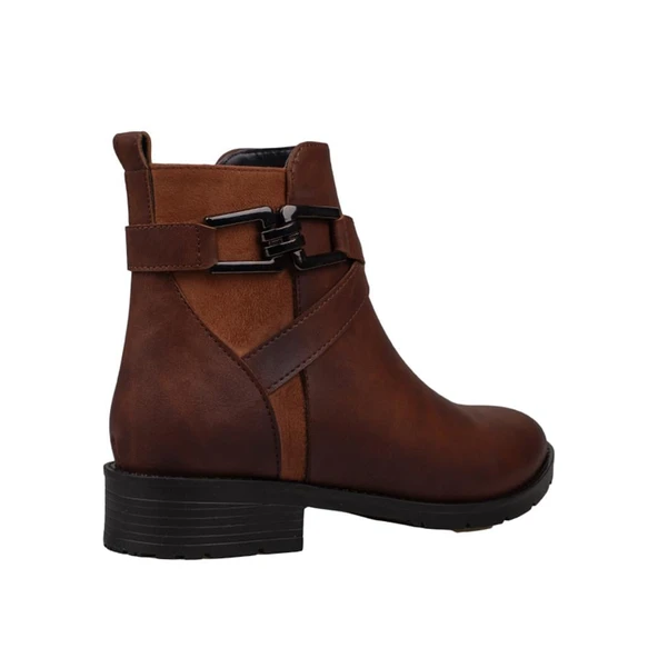 Trend Adımlar Taba Stella Kadın Casual Bot - Resim 4