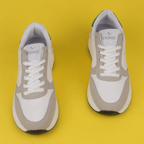 M2S Beyaz Cruz Erkek Ultra Hafif Sneaker - Resim 6