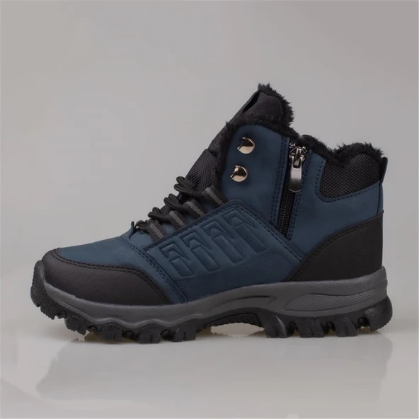 Trend Adımlar Mavi Trekking Unisex Spor Bot - Resim 3