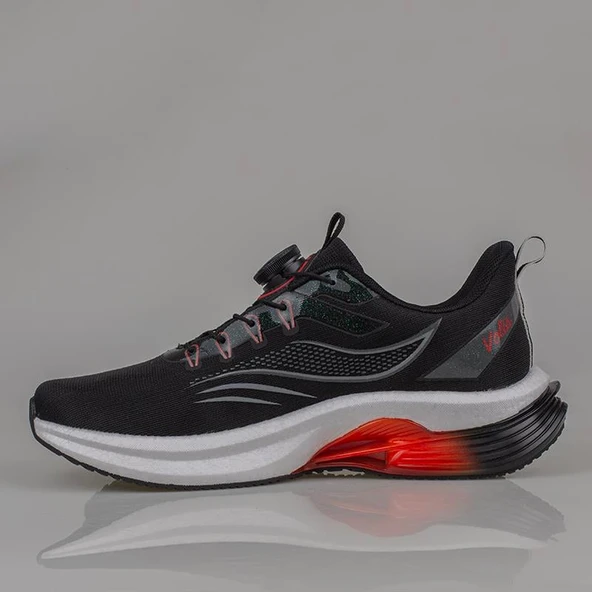 M2S Siyah Akıllı Bağcık Erkek Sneaker - 3