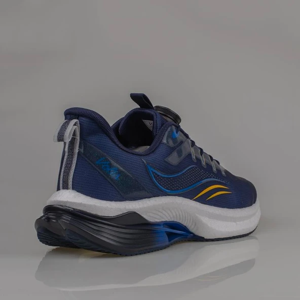 M2S Lacivert Akıllı Bağcık Erkek Sneaker - Resim 4