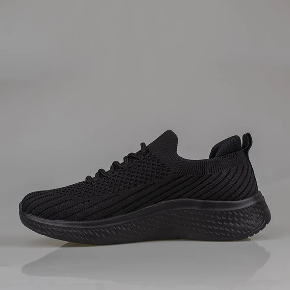 M2S Siyah Sally Ultra Hafif Kadın Günlük Sneaker - Resim 3