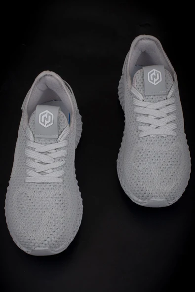M2S Gri Nest Unisex Yazlık Ultra Hafif  Esnek Sneaker - Resim 5