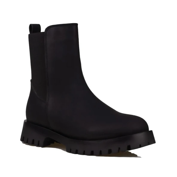 Trend Adımlar Siyah Beaute Kadın Kalın Taban Chelsea Bot - Resim 2