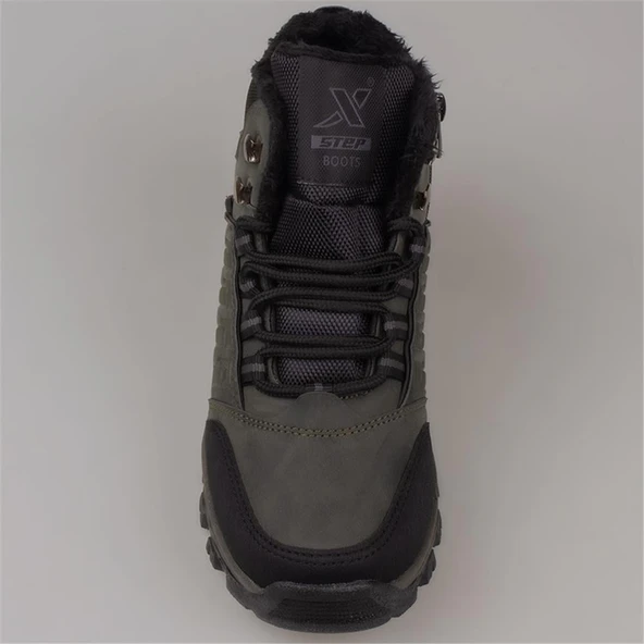 Trend Adımlar Haki Trekking Unisex Spor Bot - Resim 6