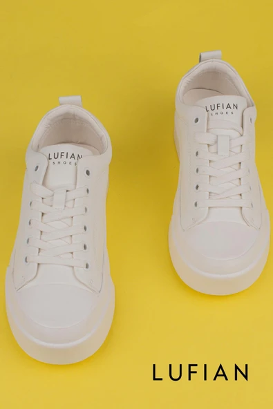 Lufian Beyaz Lufian Mia Kadın Sneaker Ayakkabı - Resim 5
