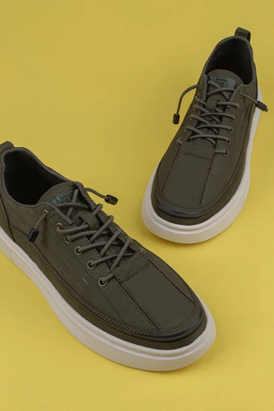M2S Yeşil Giza Lastikli Erkek Sneaker - 6