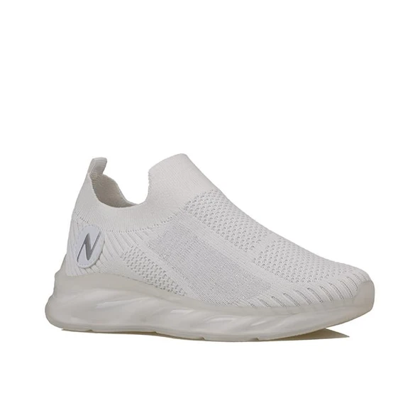 M2S Beyaz Marla Kadın Lastikli Ortopedik Sneaker ürün görseli