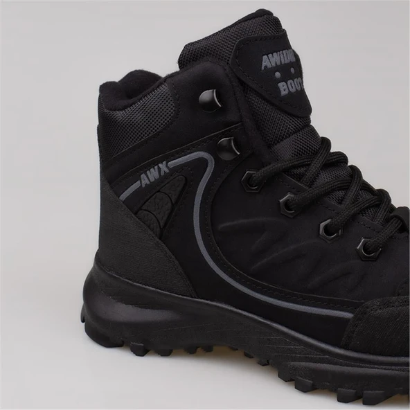 Trend Adımlar Siyah Unisex Trekking Bot - 4