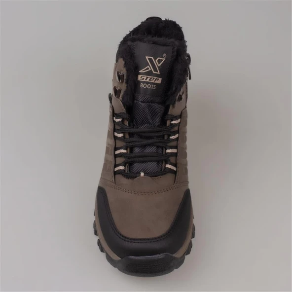 Trend Adımlar Kahverengi Trekking Unisex Spor Bot - Resim 6