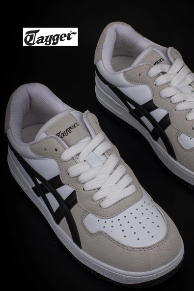 Tayger Beyaz Unisex Kaymaz Tabanlı Sneaker - Resim 6