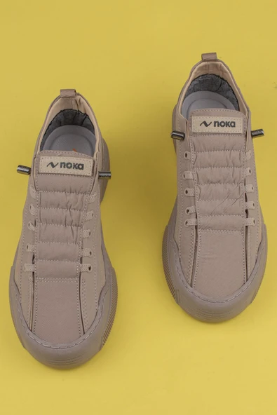 M2S Bej Champ Erkek Lastik Sneaker - Resim 7