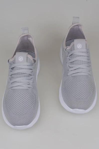 M2S Gri Agora Erkek Ultra Hafif Yazlık Sneaker - Resim 5