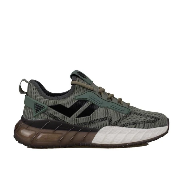 M2S Haki Cedric Erkek Tekstil Köpük Taban Sneaker - Resim 2