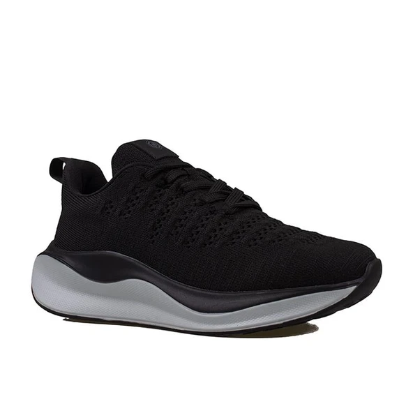 M2S Siyah Fly Erkek Hafif Dokuma Sneaker - 1