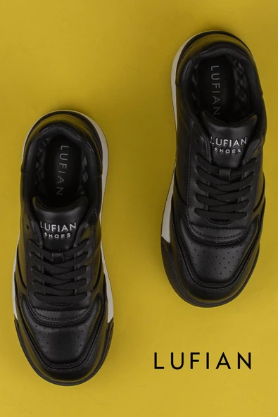 Lufian Siyah Noah Erkek Sneaker Ayakkabı - Resim 4