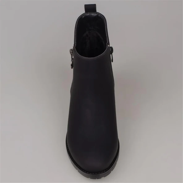 Trend Adımlar Siyah Reale Kadın Casual Bot - Resim 6