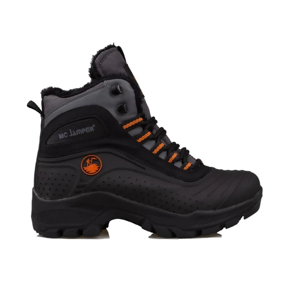 Trend Adımlar Füme Kalın Taban Unisex Trekking Bot - 1