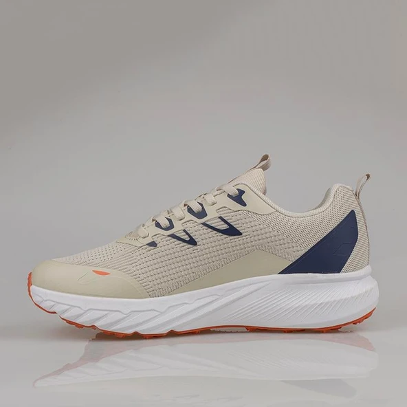 M2S Bej Esnek Taban Erkek Kaymaz Spor Ayakkabı - Resim 2