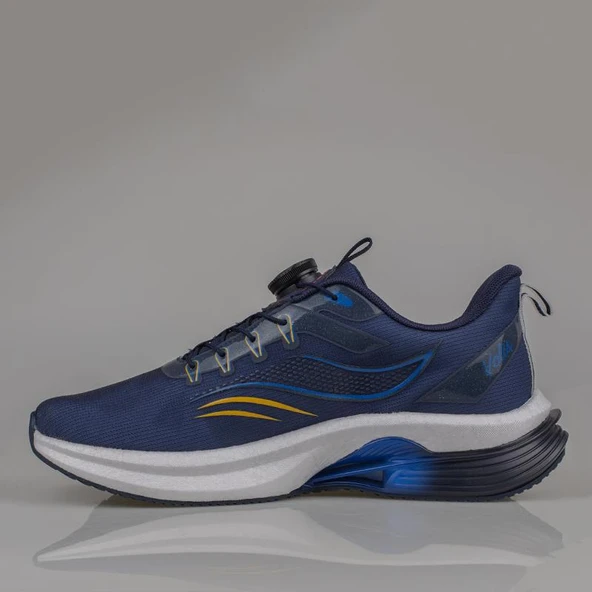 M2S Lacivert Akıllı Bağcık Erkek Sneaker - Resim 3