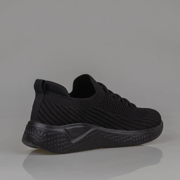 M2S Siyah Sally Ultra Hafif Kadın Günlük Sneaker - Resim 4