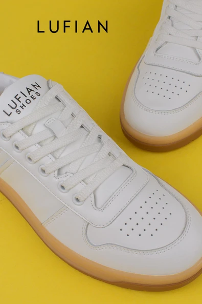 Lufian Beyaz Omar Erkek Sneaker Ayakkabı - 6
