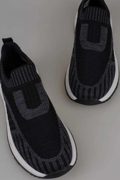 M2S Siyah Naturex Erkek Bağcıksız Ultra Hafif Dokuma Spor - Resim 6