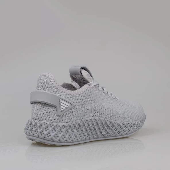 M2S Gri Nest Unisex Yazlık Ultra Hafif  Esnek Sneaker - Resim 4