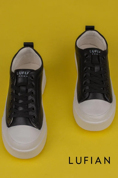 Lufian Siyah Lufian Mia Kadın Sneaker Ayakkabı - Resim 6