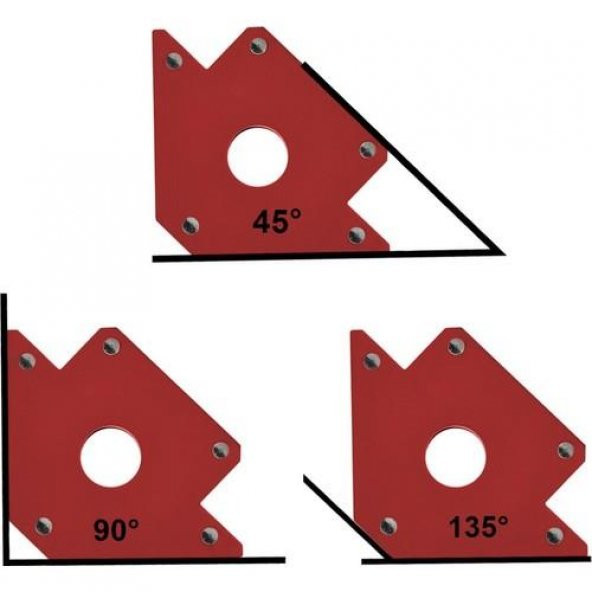 Valkyrie 50lbs 22kg Açılı Manyetik Kaynak Gönye Tutucu - 6