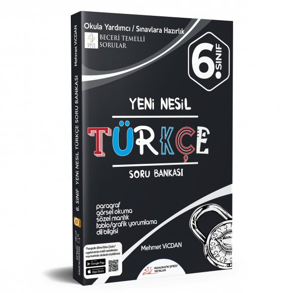 Paragrafın Şifresi 6. Sınıf Yeni Nesil Türkçe Soru Bankası 2023