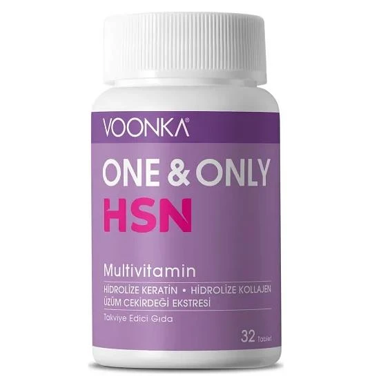 Voonka One & Only HSN Multivitamin 32 Tablet ürün görseli