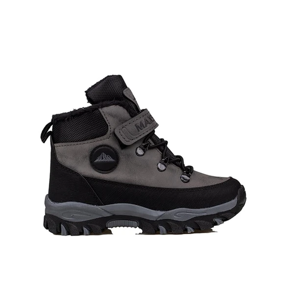 Trend Adımlar Füme Power Kaymaz Taban Yünlü Trekking Çocuk Bot ürün görseli