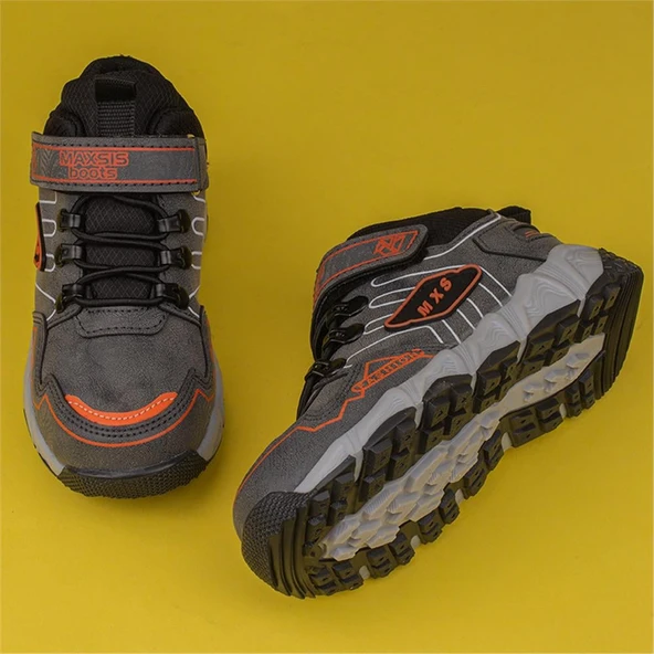 Trend Adımlar Füme MX Unisex Çocuk Spor Bot - 5