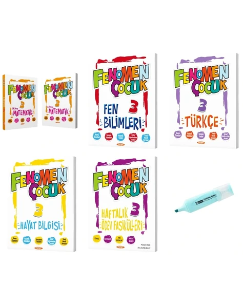 3. Sınıf Tüm Dersler Soru Bankası Seti (6 Kitap)