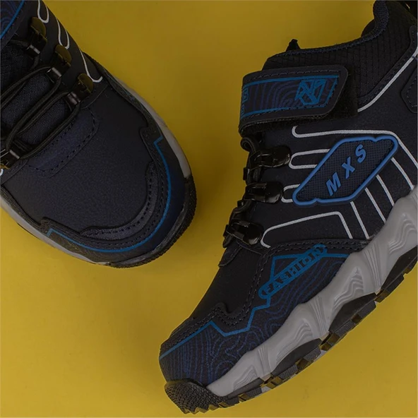 Trend Adımlar Lacivert MX Unisex Çocuk Spor Bot - 6